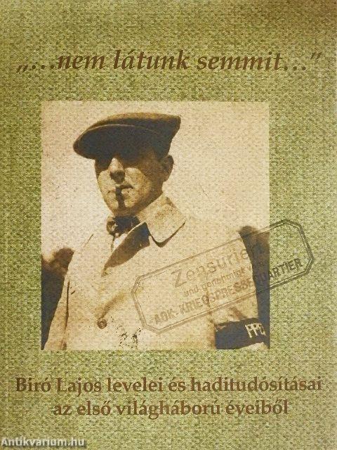 „...nem látunk semmit..."