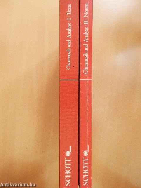 Chormusik und Analyse I-II.