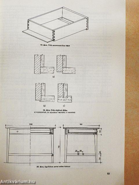Asztalos alapszakma szakrajz