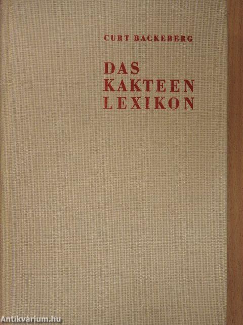 Das Kakteenlexikon