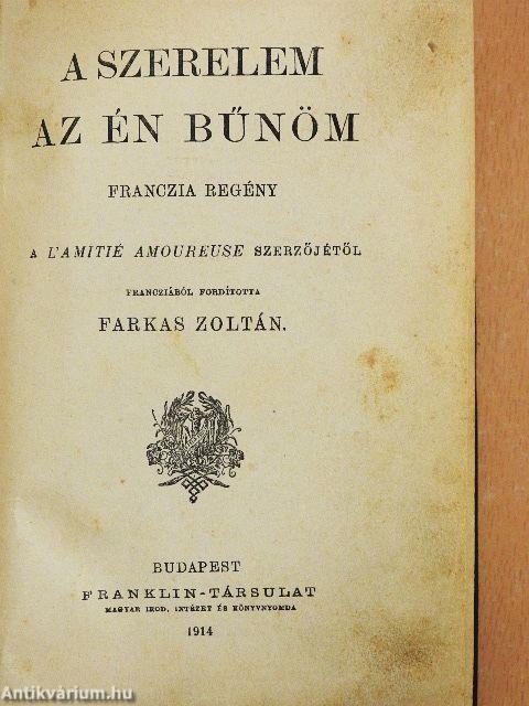 A szerelem az én bűnöm