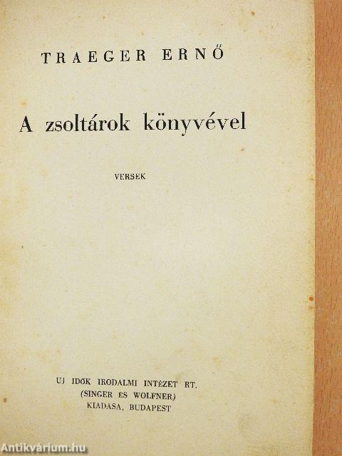 A zsoltárok könyvével