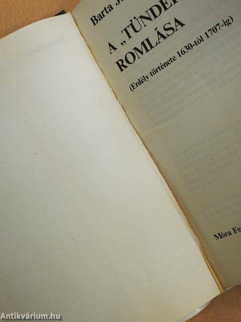 A "Tündérkert" romlása