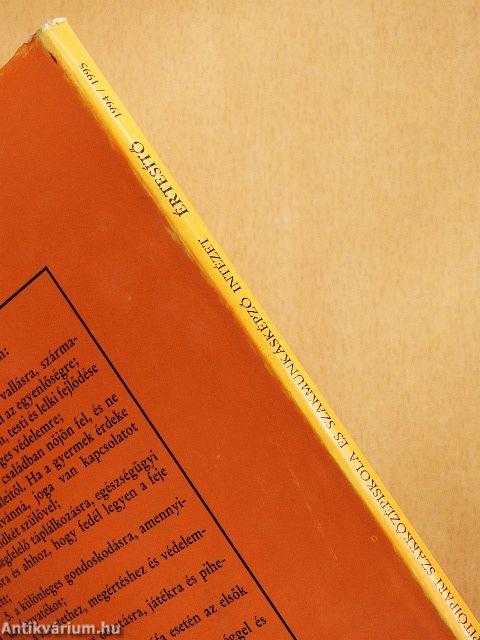 Táncsics Mihály Építőipari Szakközépiskola és Szakmunkásképző Intézet Értesítő az 1994/95. tanévről