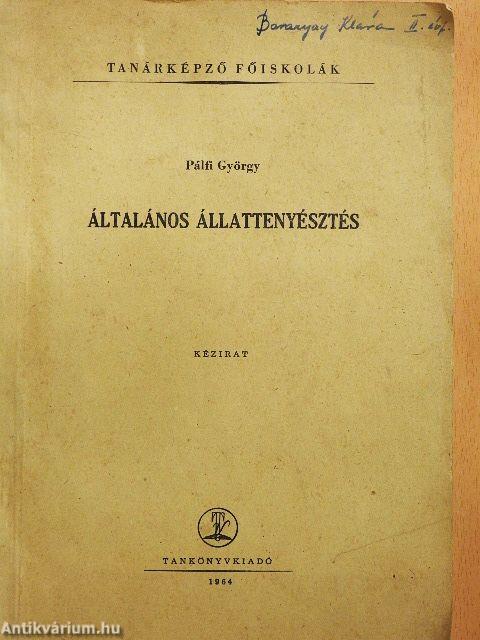 Általános állattenyésztés