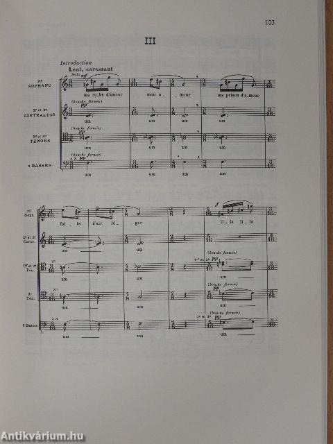 Chormusik und Analyse I-II.