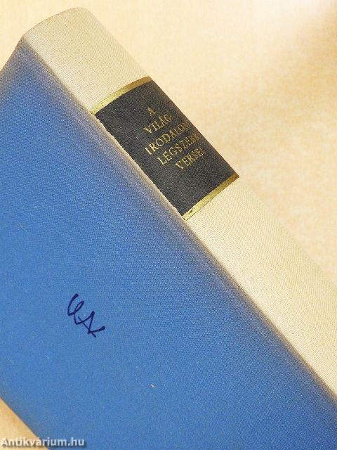 A világirodalom legszebb versei