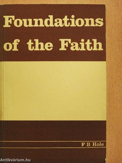 Foundations of the Faith