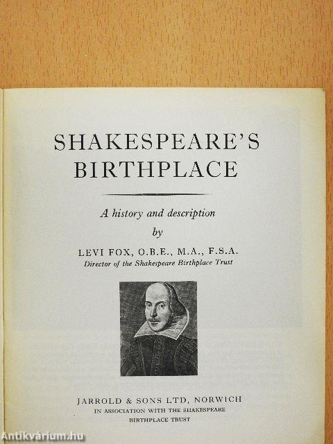 Shakespeare's Birthplace