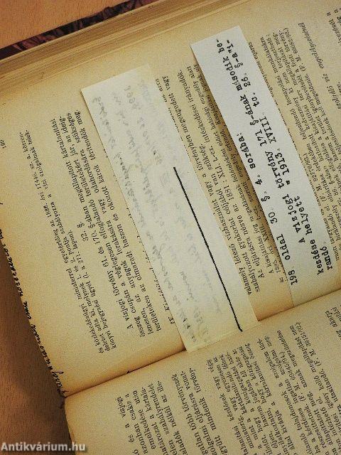 A vizjogi törvény I.