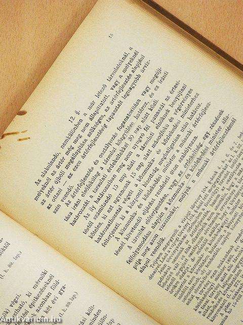 A vizjogi törvény II.