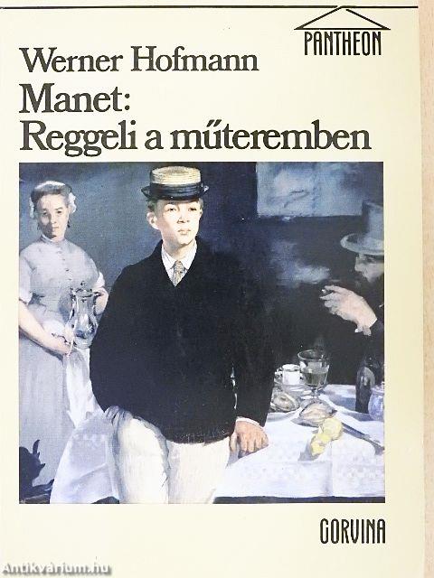 Manet: Reggeli a műteremben