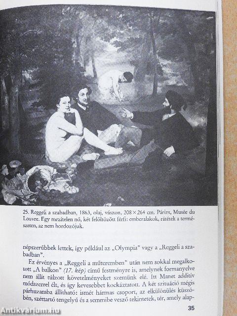 Manet: Reggeli a műteremben