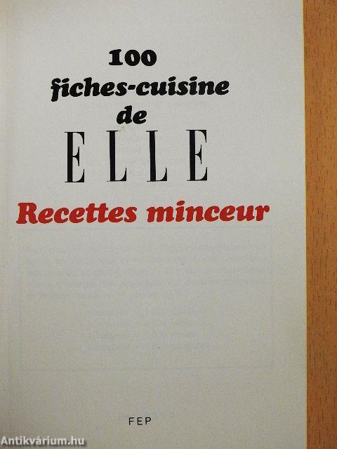 Recettes minceur