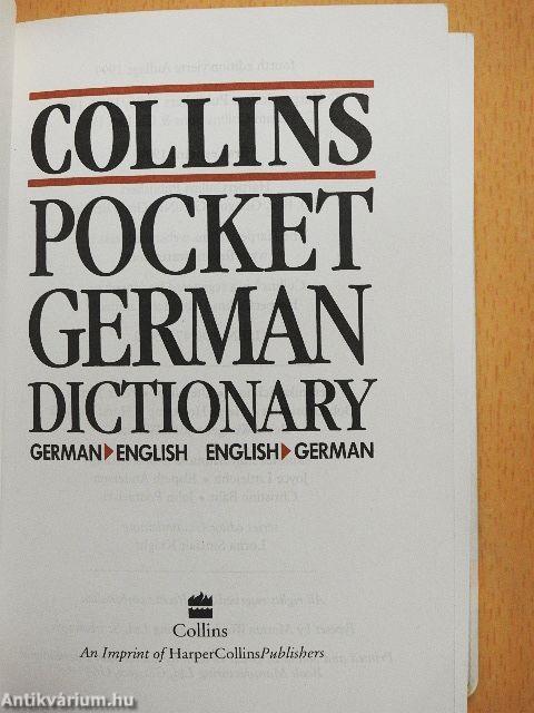 Collins Pocket German Dictionary