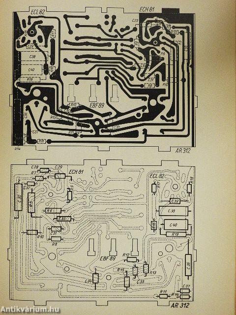 Rádió és televízió vevőkészülékek 1958-1959