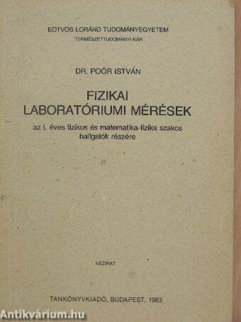 Fizikai laboratóriumi mérések