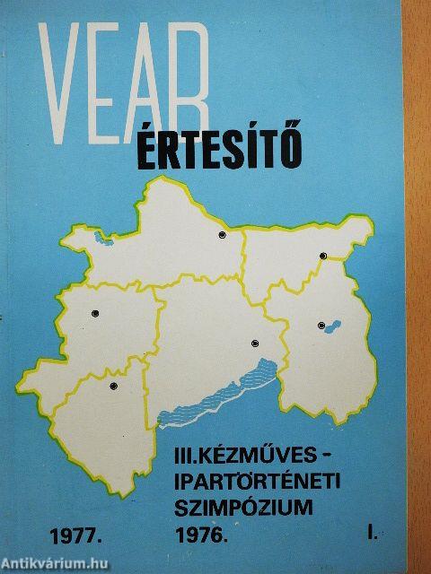 VEAB értesítő 1977. I.