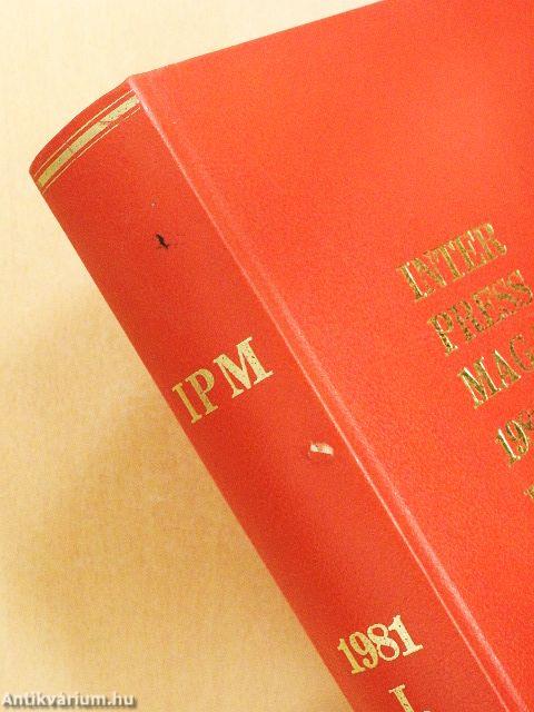 IPM 1981. január-december I-II.