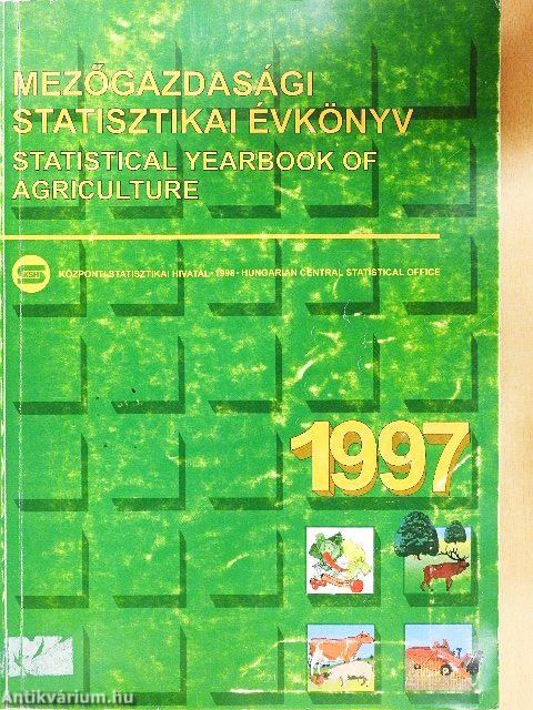 Mezőgazdasági Statisztikai Évkönyv 1997