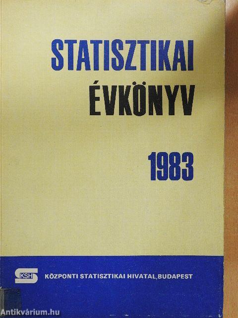 Statisztikai évkönyv 1983.