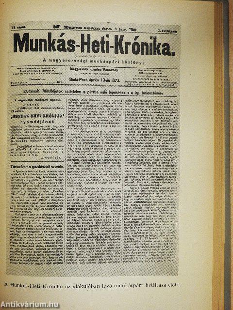 Az általános munkásegylet története