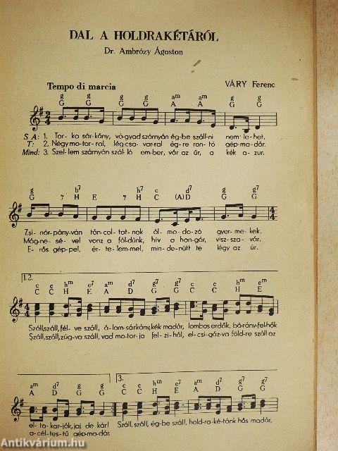 A felszabadulási kulturális szemle dalai