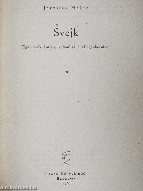 Svejk I-II.