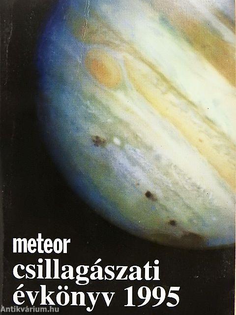 Meteor csillagászati évkönyv 1995