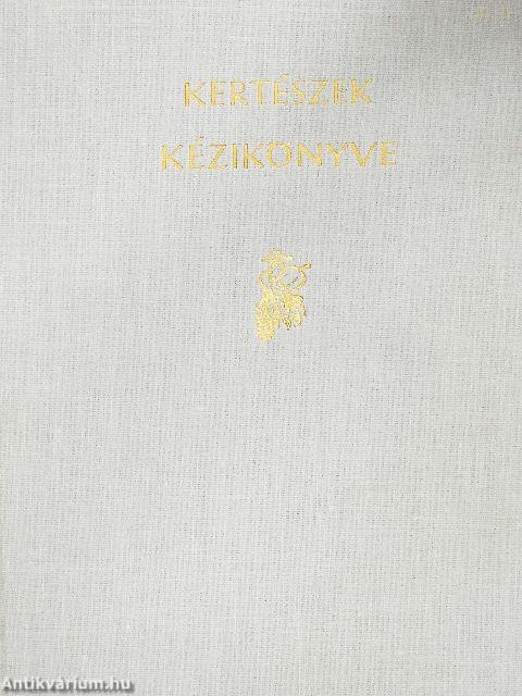 Kertészek kézikönyve