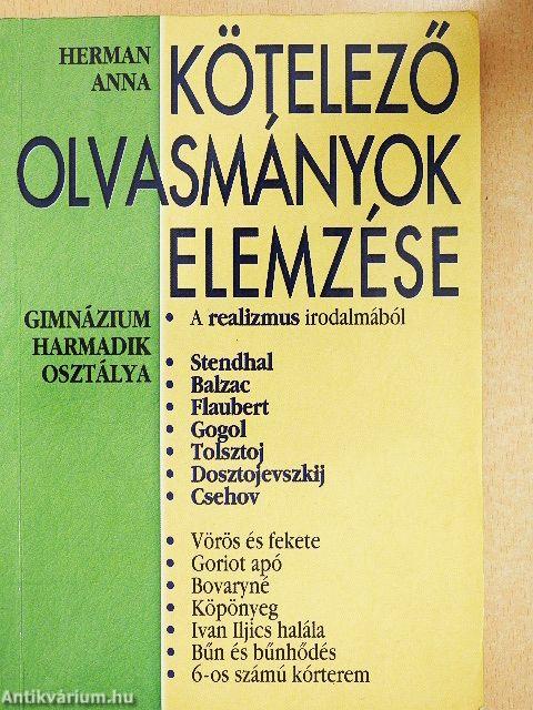 Kötelező olvasmányok elemzése 4.
