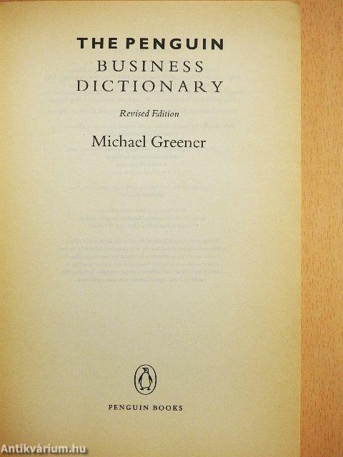 The Penguin Business Dictionary
