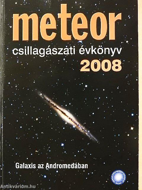 Meteor csillagászati évkönyv 2008