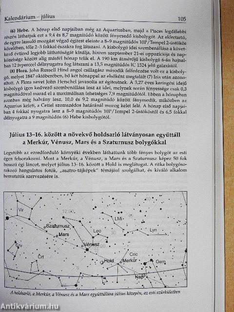 Meteor csillagászati évkönyv 2010