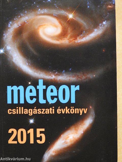 Meteor csillagászati évkönyv 2015