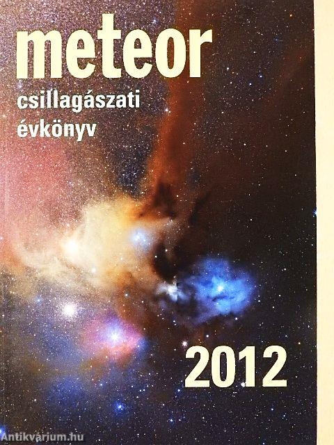Meteor csillagászati évkönyv 2012