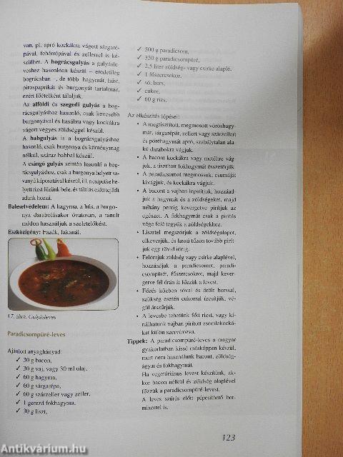 Szakács szakmai ismeretek