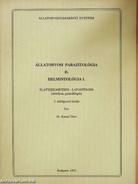 Állatorvosi parazitológia II/1.