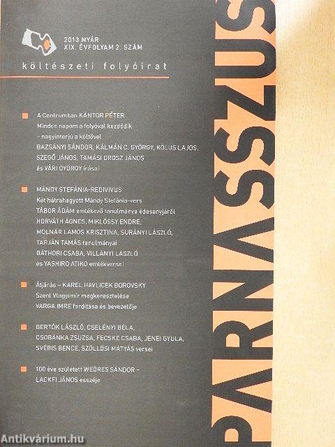 Parnasszus 2013. nyár