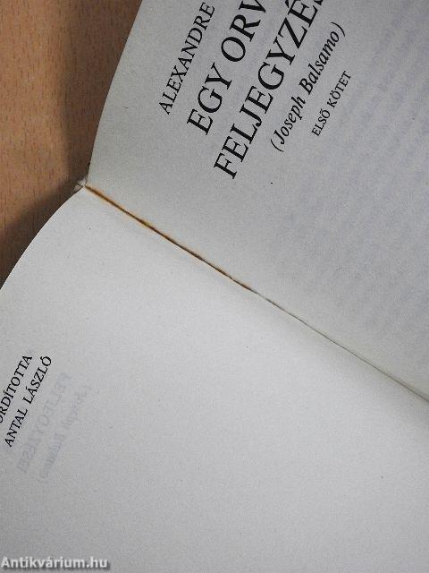 Egy orvos feljegyzései 1-4.