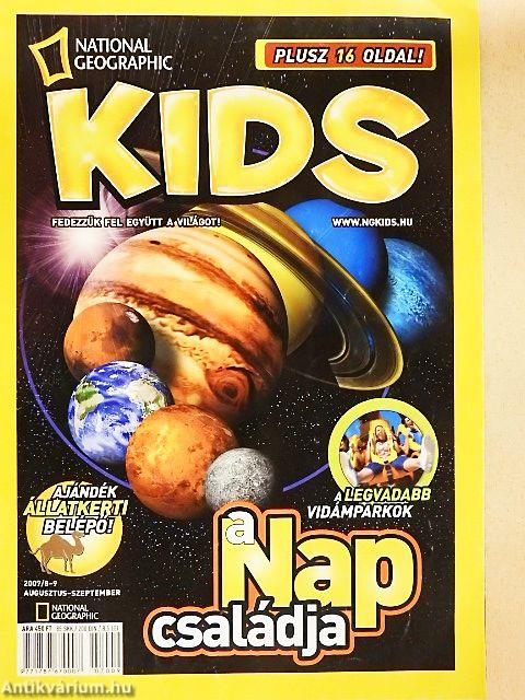 National Geographic Kids 2007. augusztus-szeptember