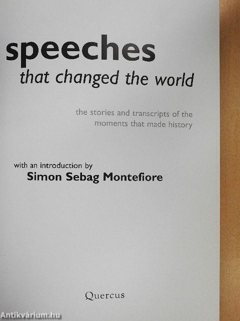 Speeches That Changed the World - CD-vel