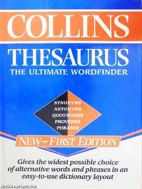 Collins Thesaurus