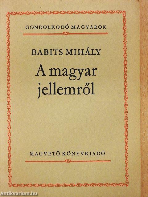 A magyar jellemről