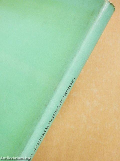 Paraszti állattartás Hajdúböszörményben