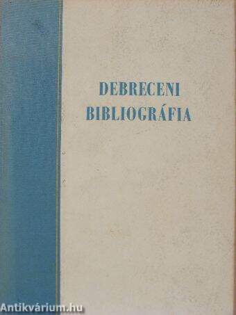 Debreceni Bibliográfia