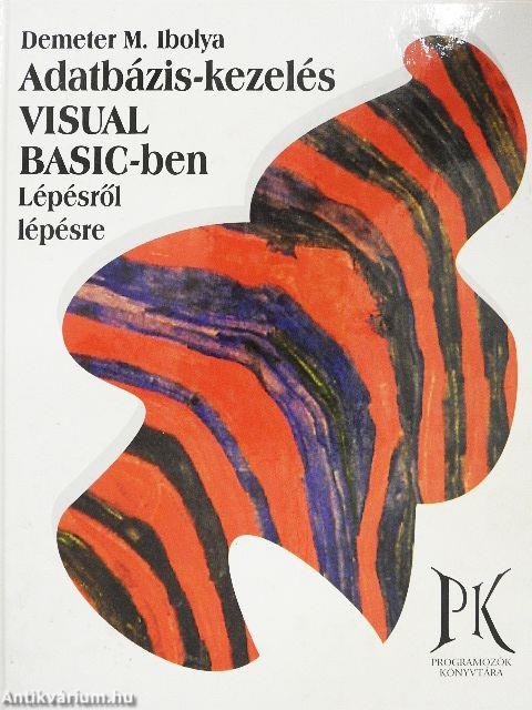 Adatbázis-kezelés Visual Basic-ben