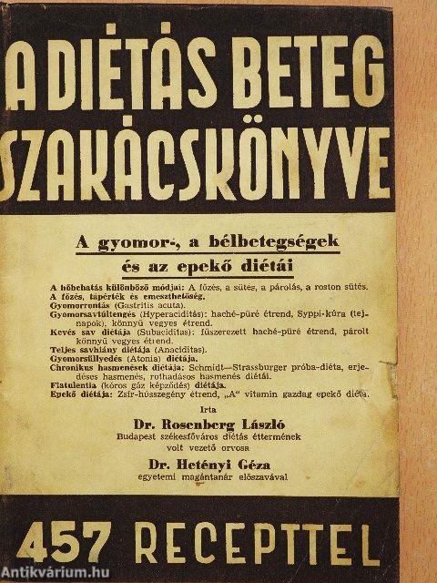 A diétás beteg szakácskönyve I.