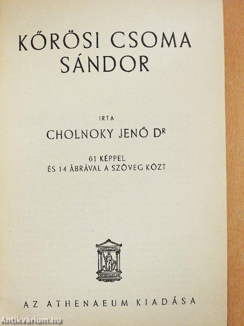 Kőrösi Csoma Sándor