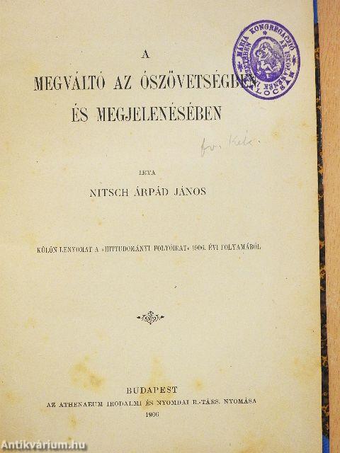 A megváltó az Ószövetségben és megjelenésében